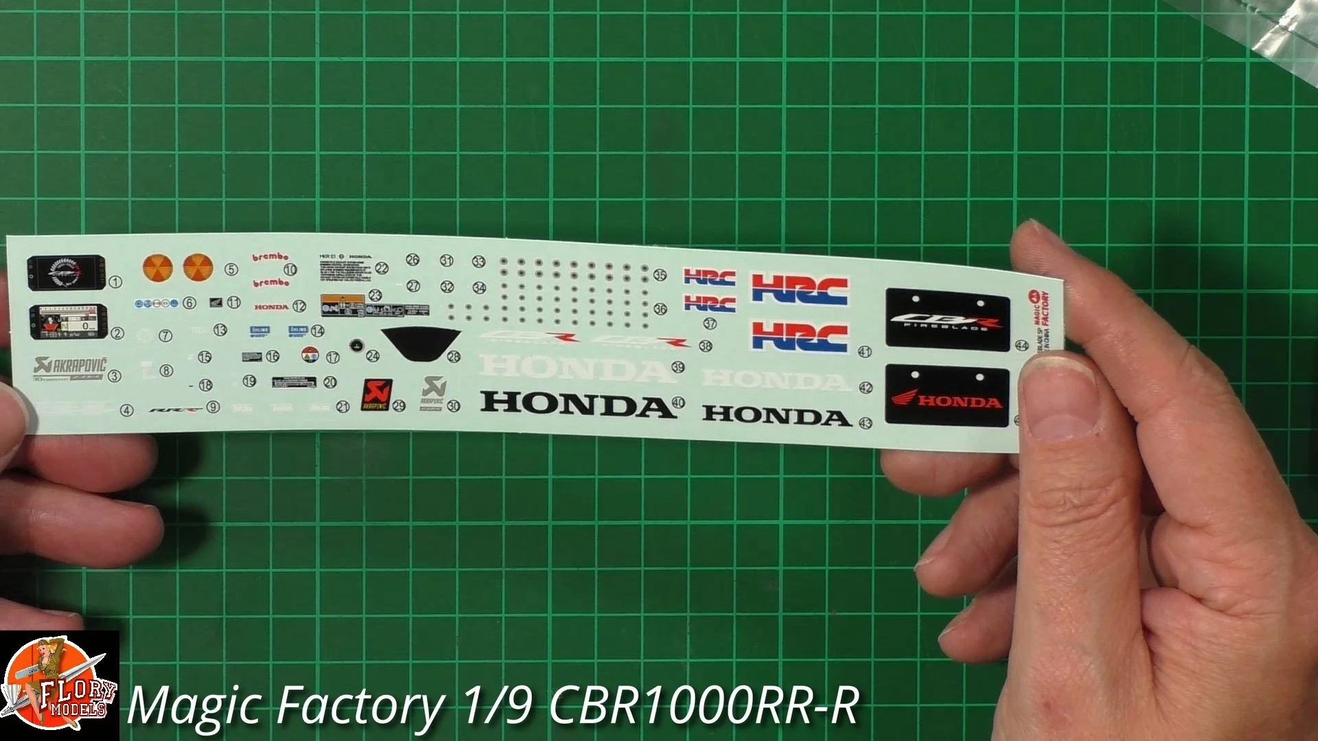 Magic Factory 1/9 Honda CBR1000RR-R Fireblade Review — Flory Models